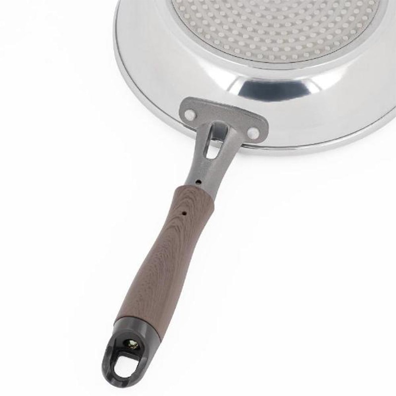 中山福 フライパン ミロワール IH対応 20cm ミラー仕上げ ND-7271 1個(ご注文単位1個)【直送品】