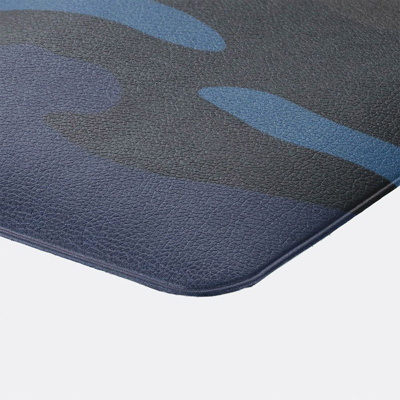 中山福 エブリウェアマット カモフラージュパターン 120×120cm ブルー ND-6156 1個(ご注文単位1個)【直送品】