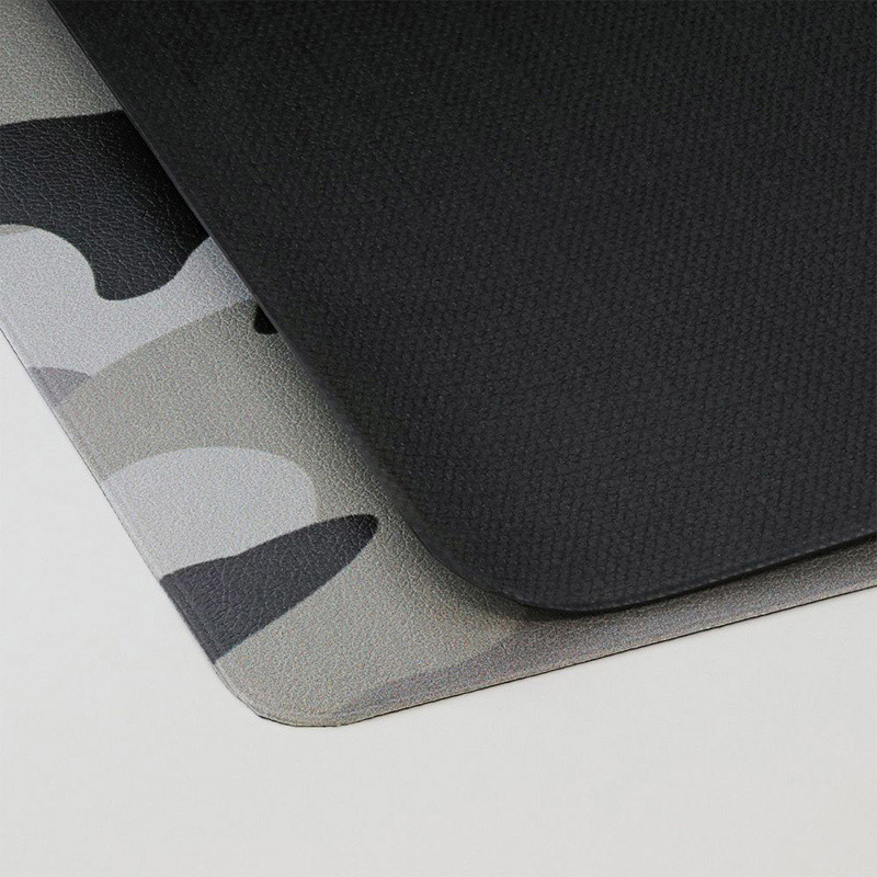 中山福 エブリウェアマット カモフラージュパターン 120×120cm グレー ND-6155 1個（ご注文単位1個）【直送品】