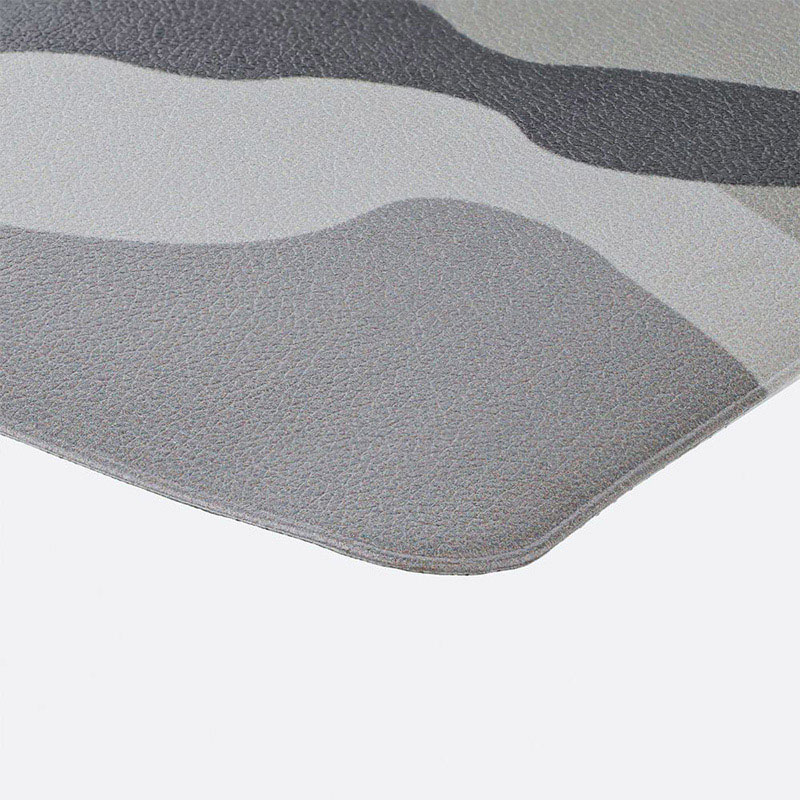 中山福 エブリウェアマット カモフラージュパターン 120×120cm グレー ND-6155 1個（ご注文単位1個）【直送品】