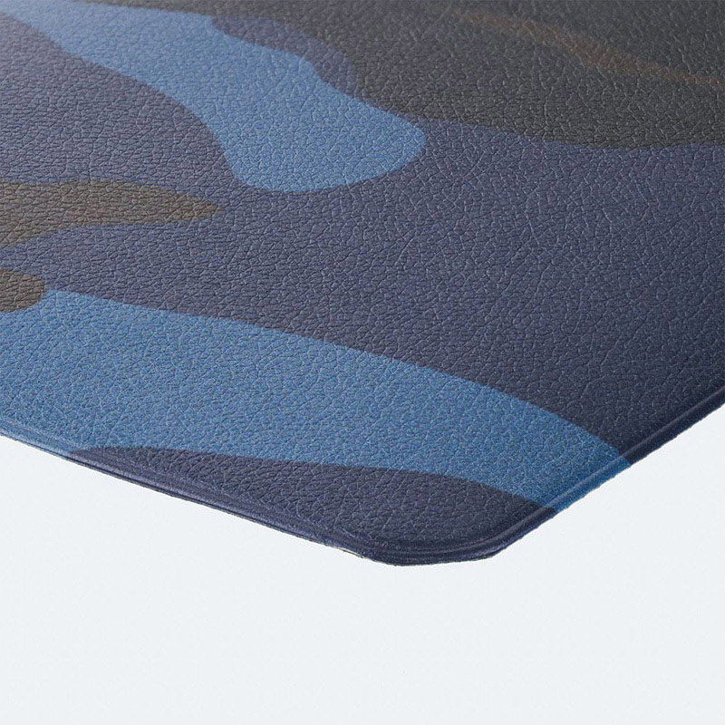 中山福 エブリウェアマット カモフラージュパターン 40×180cm ブルー ND-6146 1個(ご注文単位1個)【直送品】