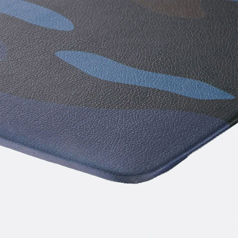 中山福 エブリウェアマット カモフラージュパターン 60×90cm ブルー ND-6136 1個(ご注文単位1個)【直送品】