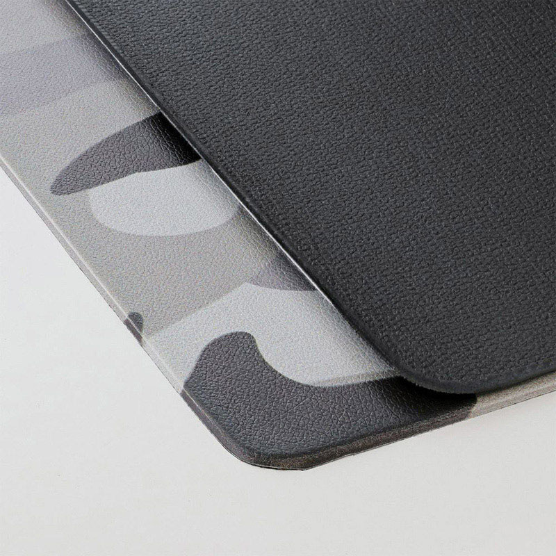 中山福 エブリウェアマット カモフラージュパターン 60×90cm グレー ND-6135 1個(ご注文単位1個)【直送品】