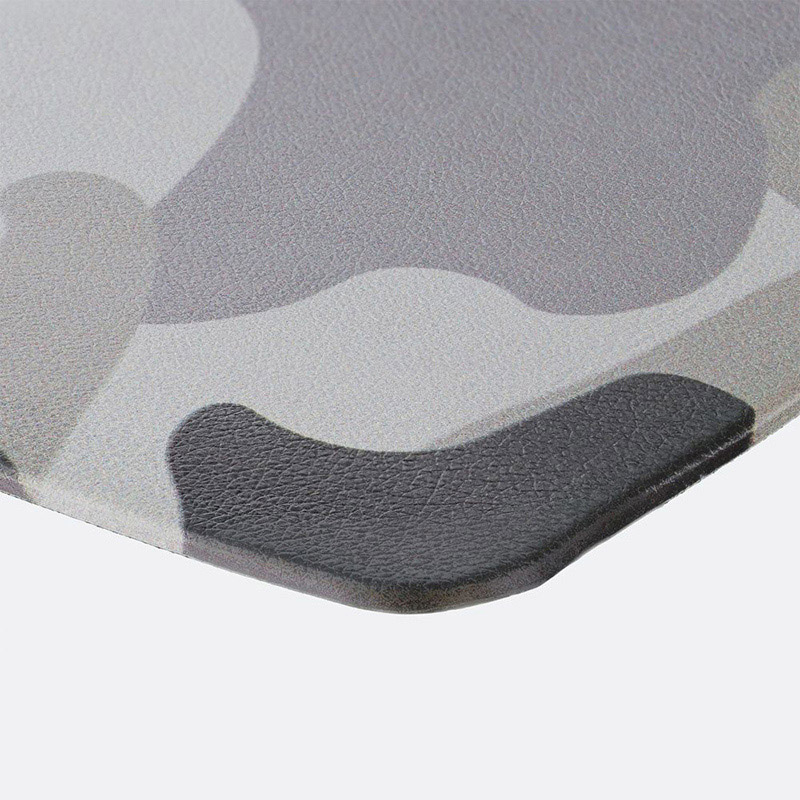 中山福 エブリウェアマット カモフラージュパターン 60×90cm グレー ND-6135 1個(ご注文単位1個)【直送品】