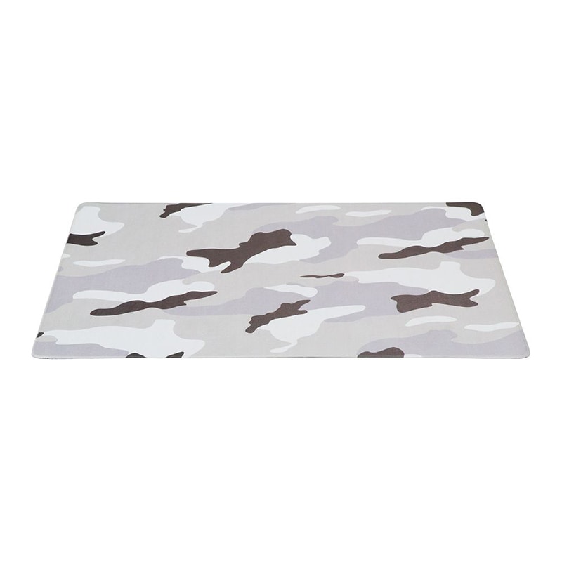 中山福 エブリウェアマット カモフラージュパターン 60×90cm グレー ND-6135 1個(ご注文単位1個)【直送品】