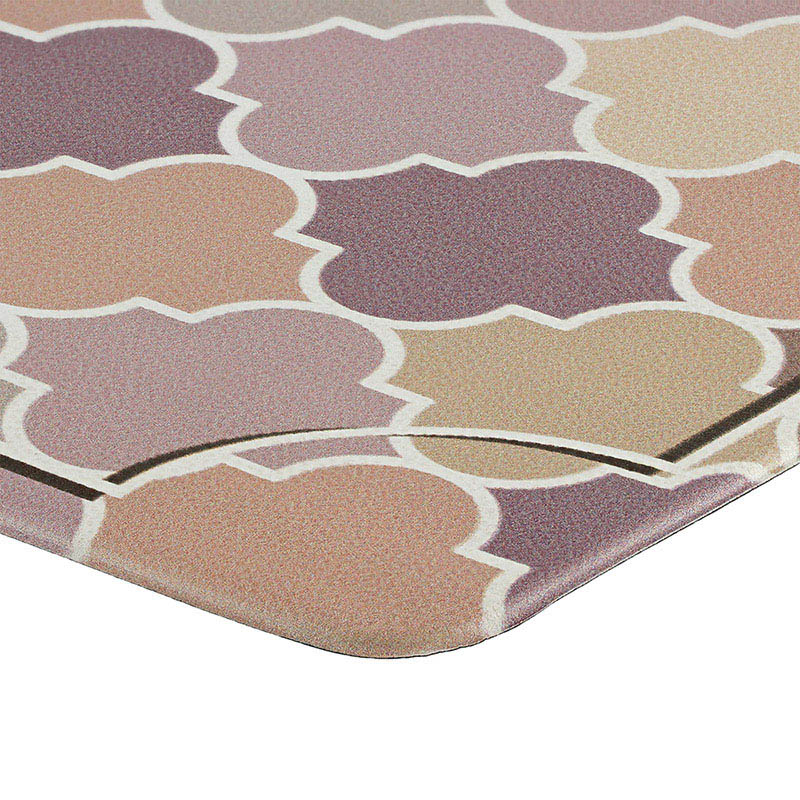 中山福 室内玄関マット 60×90cm モロッカン ピンク ND-5194 1個(ご注文単位1個)【直送品】