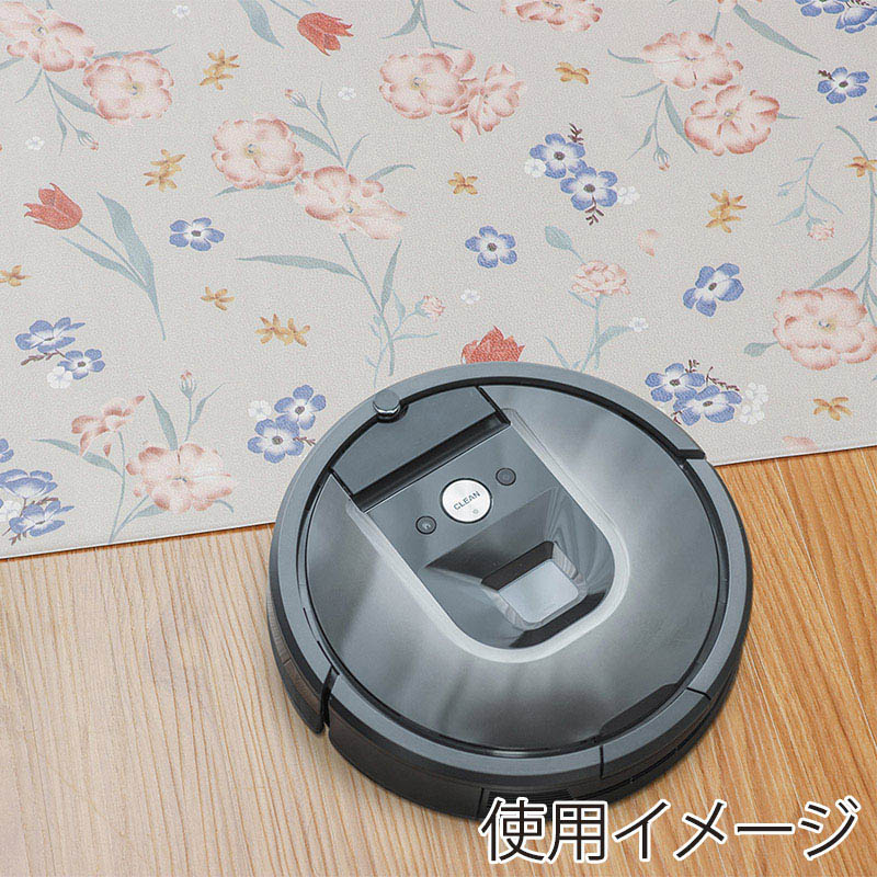 中山福 室内玄関マット 60×90cm フィオーレ ND-5192 1個(ご注文単位1個)【直送品】