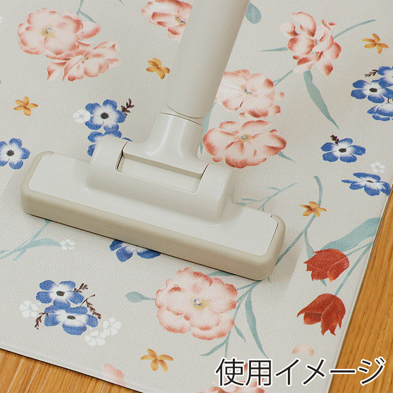 中山福 室内玄関マット 60×90cm フィオーレ ND-5192 1個(ご注文単位1個)【直送品】