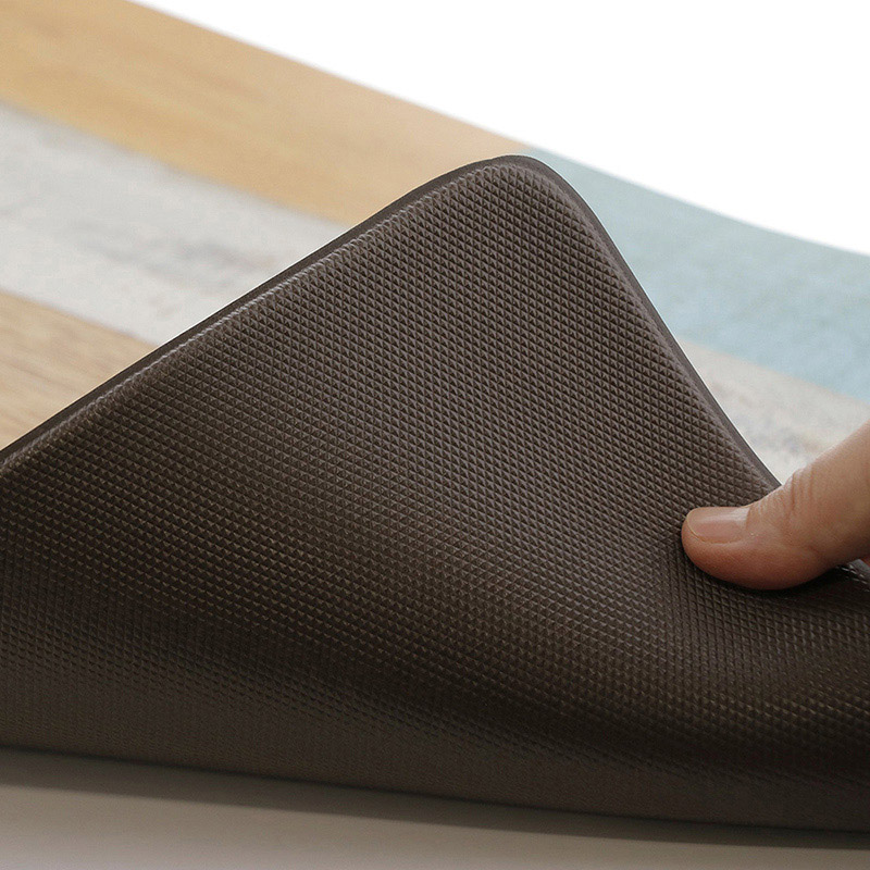 中山福 室内玄関マット 40×80cm ミックスウッド ライト ND-5187 1個(ご注文単位1個)【直送品】