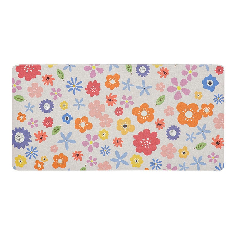 中山福 室内玄関マット 40×80cm ポピー ND-5183 1個（ご注文単位1個）【直送品】