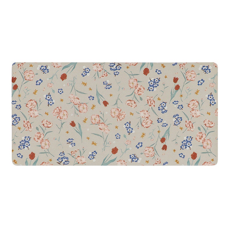 中山福 室内玄関マット 40×80cm フィオーレ ND-5182 1個（ご注文単位1個）【直送品】