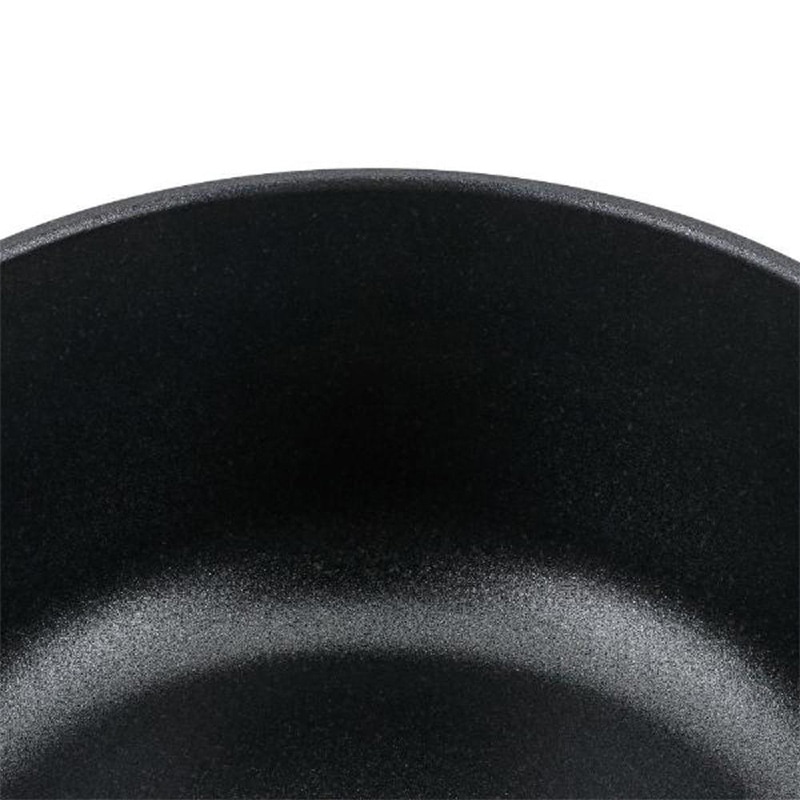 中山福 深型両手鍋 ミロワール ガラス蓋付 IH対応 24cm ミラー仕上げ ND-325 1個(ご注文単位1個)【直送品】