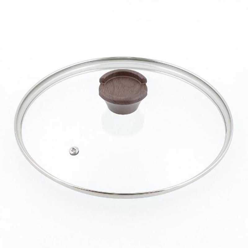 中山福 深型両手鍋 ミロワール ガラス蓋付 IH対応 24cm ミラー仕上げ ND-325 1個(ご注文単位1個)【直送品】