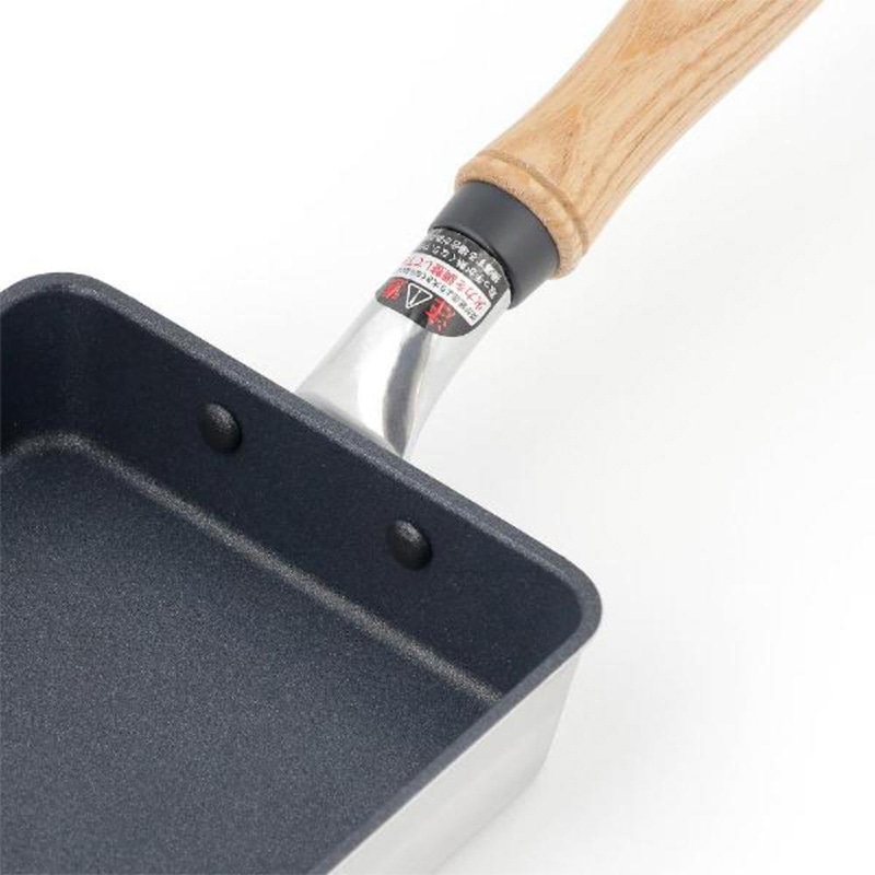 中山福 卵焼き器 絢銀 テフロンプラチナ加工 ガス火専用 13×18 シルバー MA-5506 1個(ご注文単位1個)【直送品】