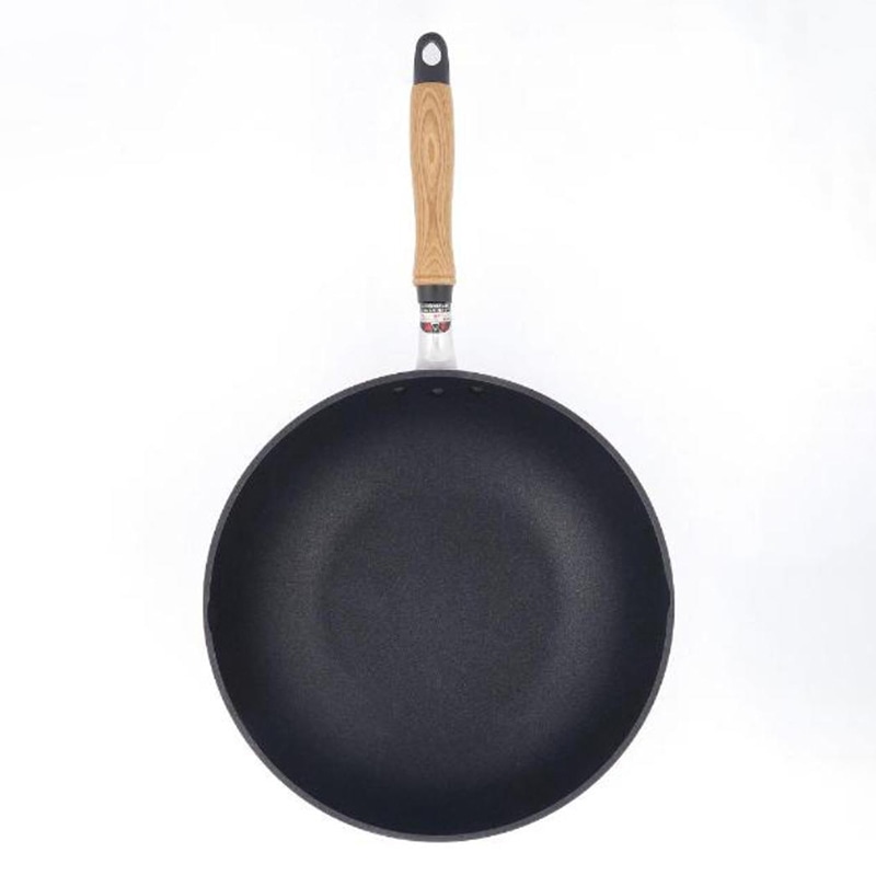 中山福 深型フライパン 絢銀 テフロンプラチナ加工 ガス火専用 30cm シルバー MA-5505 1個(ご注文単位1個)【直送品】