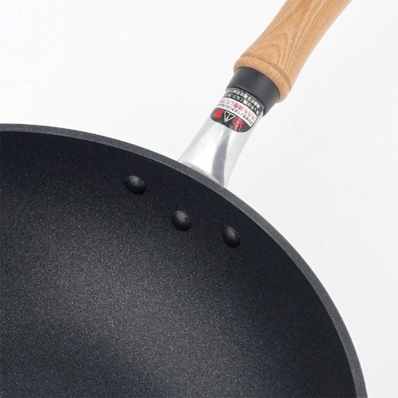 中山福 深型フライパン 絢銀 テフロンプラチナ加工 ガス火専用 30cm シルバー MA-5505 1個(ご注文単位1個)【直送品】