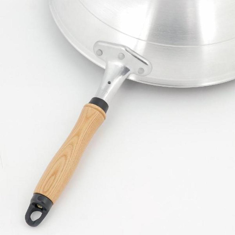 中山福 深型フライパン 絢銀 テフロンプラチナ加工 ガス火専用 30cm シルバー MA-5505 1個(ご注文単位1個)【直送品】