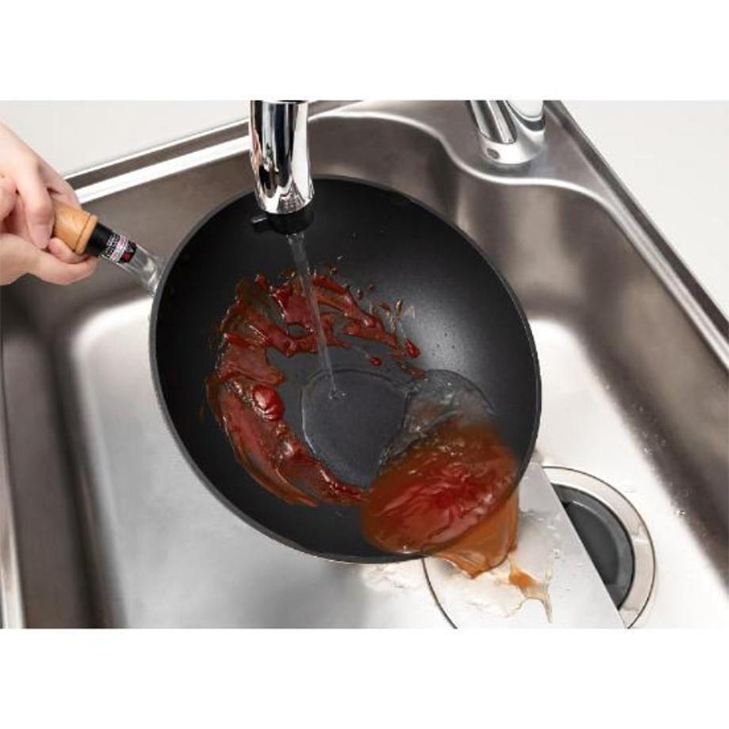 中山福 深型フライパン 絢銀 テフロンプラチナ加工 ガス火専用 30cm シルバー MA-5505 1個(ご注文単位1個)【直送品】