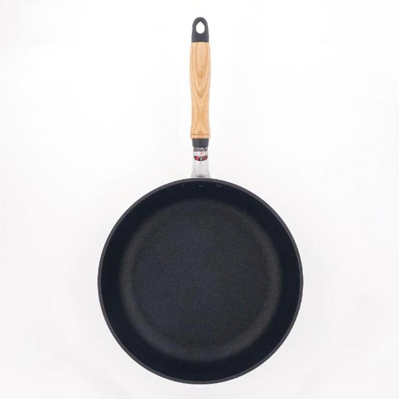 中山福 フライパン 絢銀 テフロンプラチナ加工 ガス火専用 28cm シルバー MA-5504 1個(ご注文単位1個)【直送品】