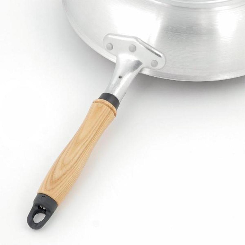 中山福 フライパン 絢銀 テフロンプラチナ加工 ガス火専用 28cm シルバー MA-5504 1個(ご注文単位1個)【直送品】