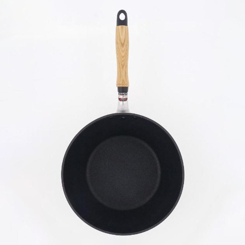 中山福 深型フライパン 絢銀 テフロンプラチナ加工 ガス火専用 26cm シルバー MA-5503 1個(ご注文単位1個)【直送品】