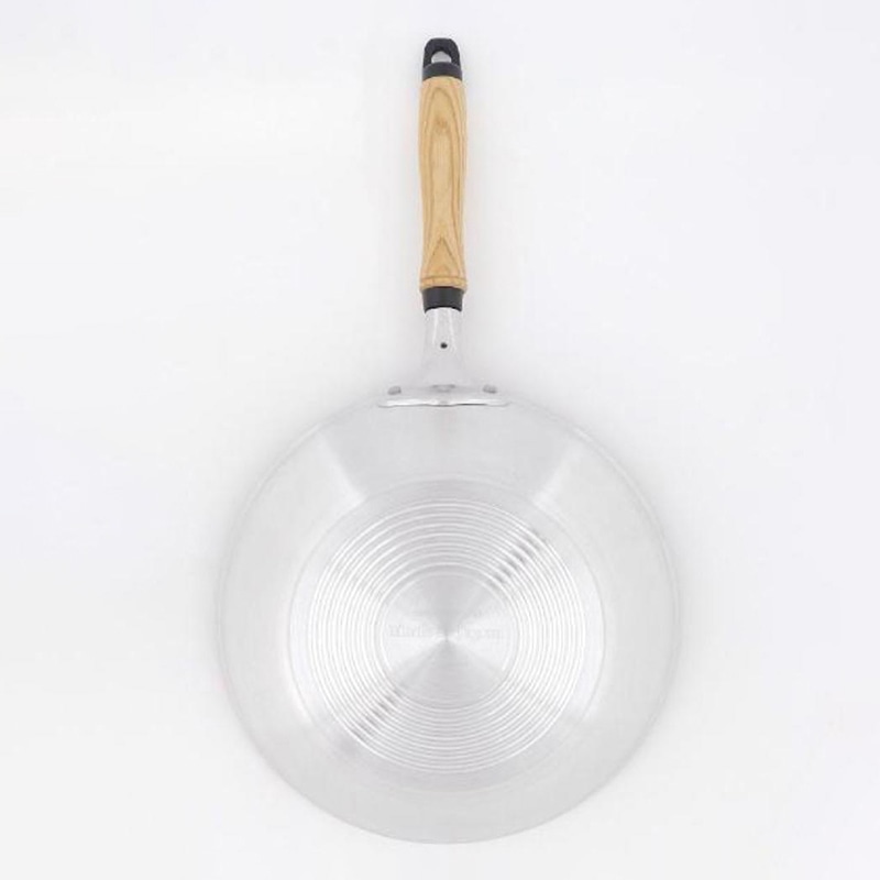 中山福 深型フライパン 絢銀 テフロンプラチナ加工 ガス火専用 26cm シルバー MA-5503 1個(ご注文単位1個)【直送品】