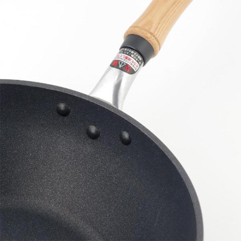 中山福 深型フライパン 絢銀 テフロンプラチナ加工 ガス火専用 26cm シルバー MA-5503 1個(ご注文単位1個)【直送品】