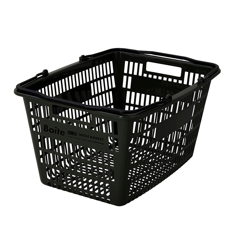 中山福 Boite メッシュバスケット カーキ MA-4115 1個(ご注文単位1個)【直送品】