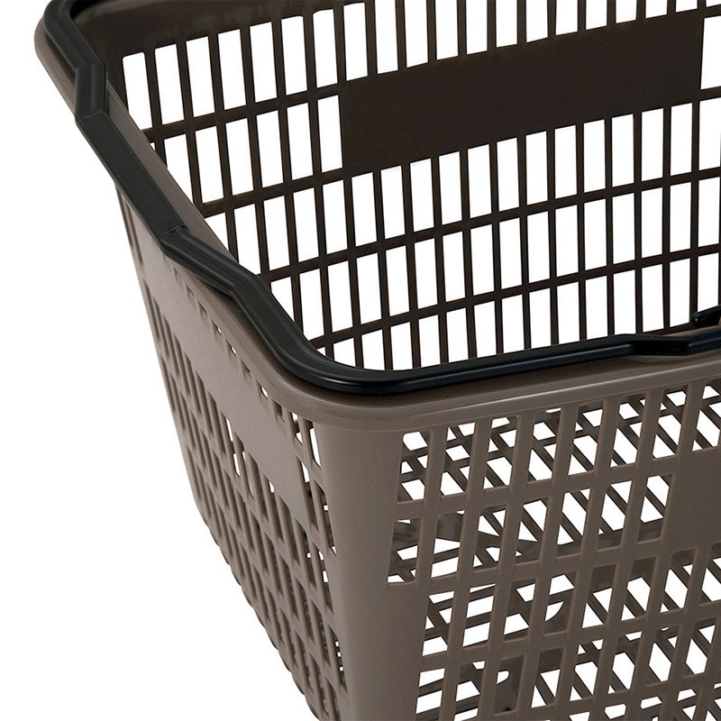 中山福 Boite メッシュバスケット ブラウン MA-4114 1個(ご注文単位1個)【直送品】