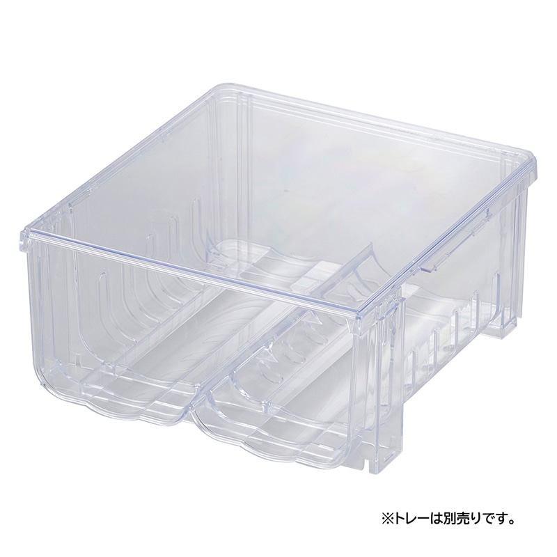 中山福 冷蔵室ペットボトル収納ホルダー 大 クリアブルー MA-4081 1個(ご注文単位1個)【直送品】