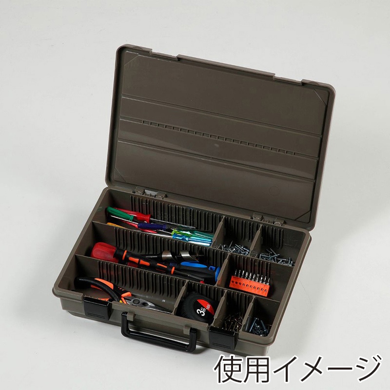 中山福 収納ボックス ストレージケース ブラウン MA-4030 1個(ご注文単位1個)【直送品】
