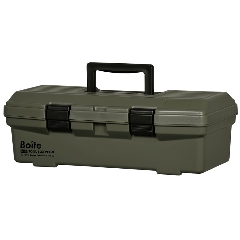 中山福 工具箱 ツールボックス Boite カーキ MA-4022 1個(ご注文単位1個)【直送品】