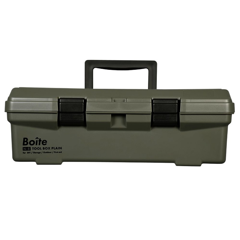 中山福 工具箱 ツールボックス Boite カーキ MA-4022 1個(ご注文単位1個)【直送品】