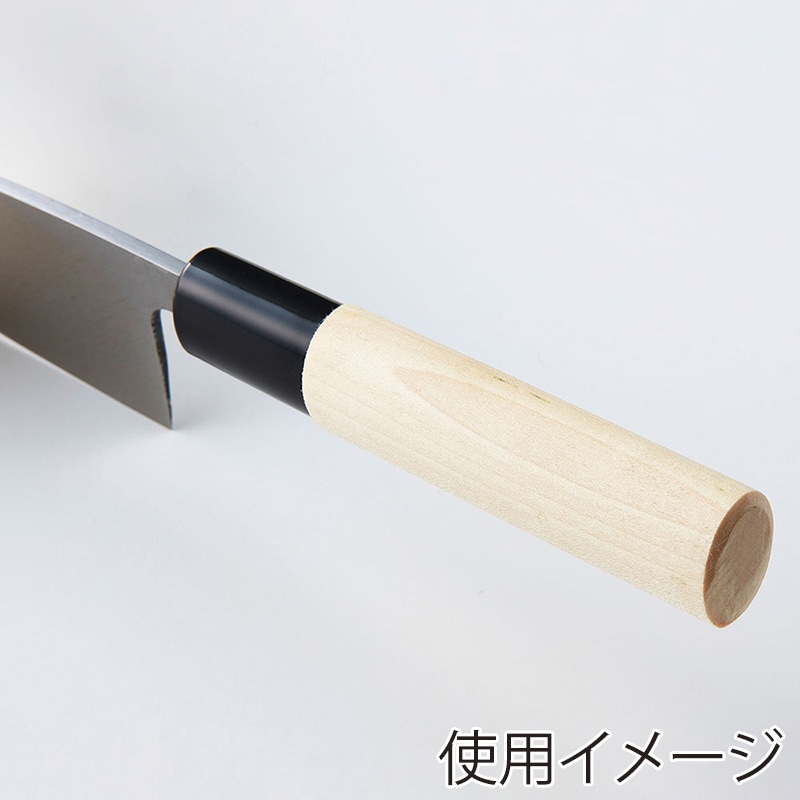 中山福 あじ切り包丁ハンドル 堺源吉 105mm用 MA-3712 1個(ご注文単位1個)【直送品】