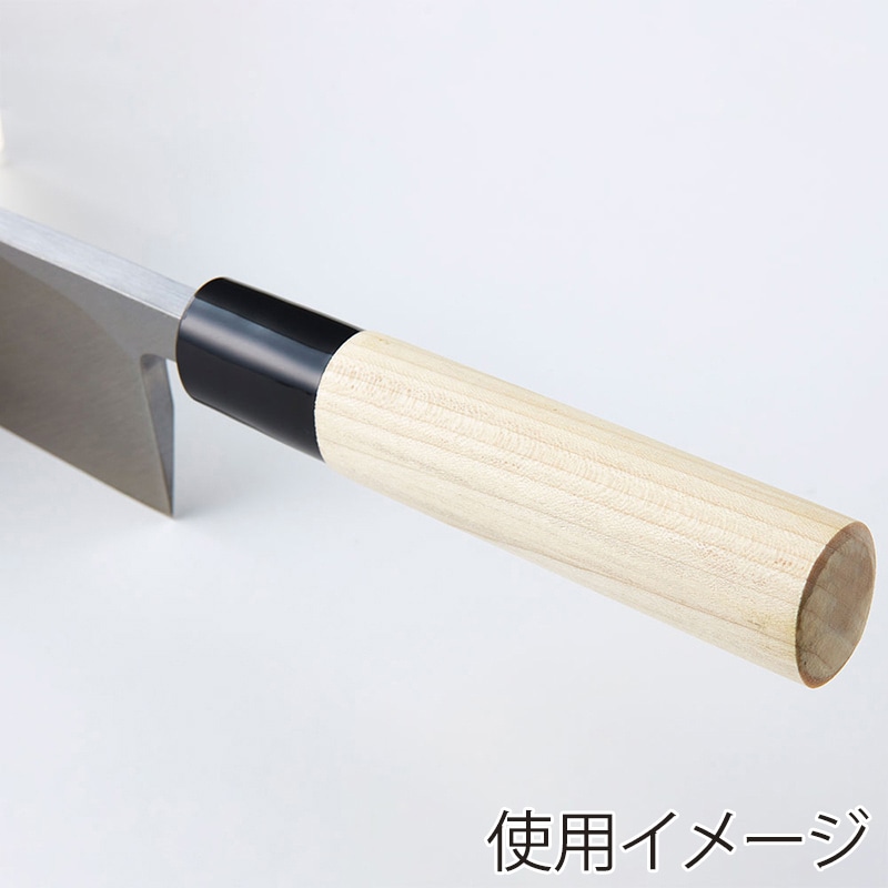 中山福 出刃包丁ハンドル 堺源吉 150mm用 MA-3711 1個(ご注文単位1個)【直送品】