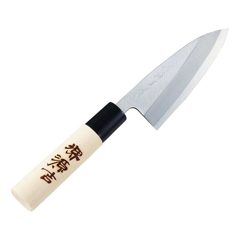 中山福 あじ切り包丁 ハガネ 堺源吉 105mm MA-3702 1個(ご注文単位1個)【直送品】