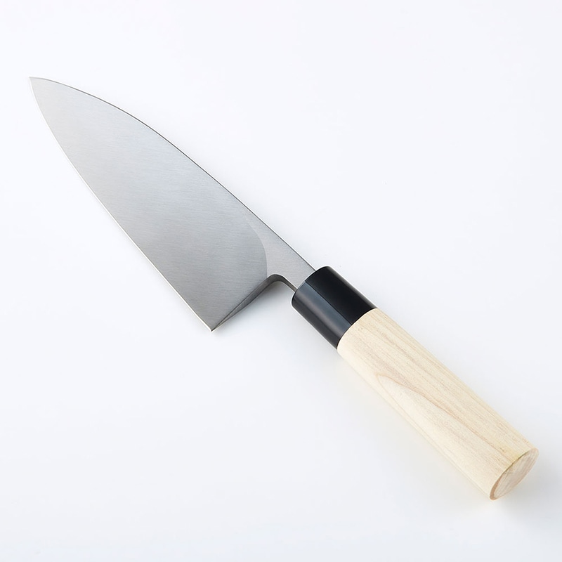 中山福 出刃包丁 ハガネ 堺源吉 150mm MA-3701 1個(ご注文単位1個)【直送品】