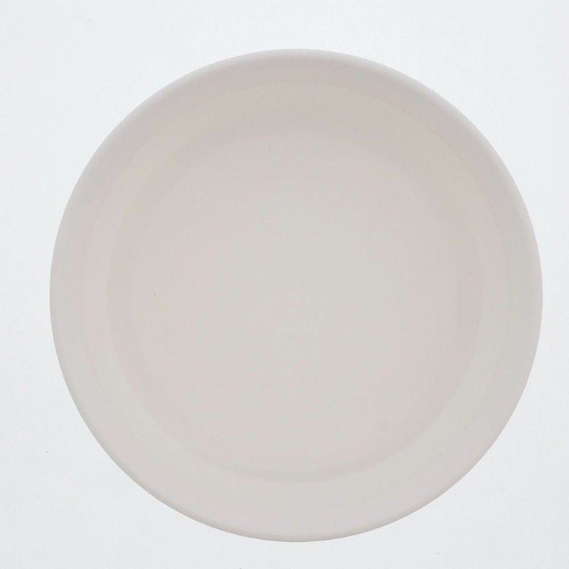 中山福 フラワーリングポット用プレート 6・7号 ホワイト MA-3287 1個(ご注文単位1個)【直送品】