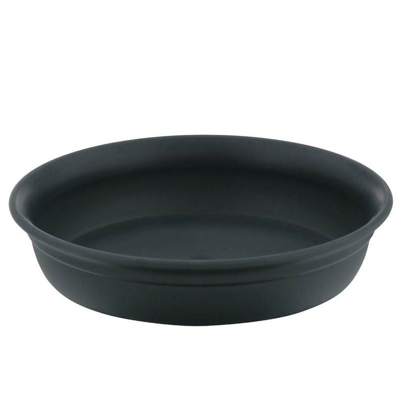 中山福 フラワーリングポット用プレート 6・7号 グリーン MA-3285 1個（ご注文単位1個）【直送品】