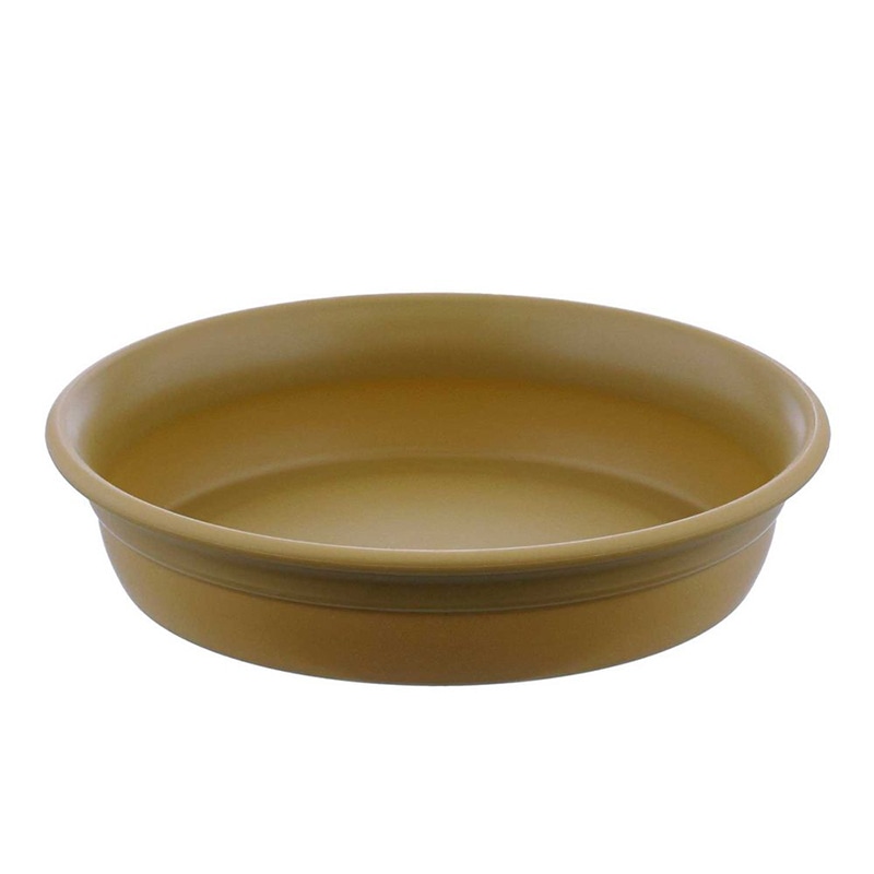 中山福 フラワーリングポット用プレート 5号 イエロー MA-3282 1個（ご注文単位1個）【直送品】