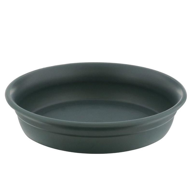 中山福 フラワーリングポット用プレート 5号 グリーン MA-3281 1個（ご注文単位1個）【直送品】