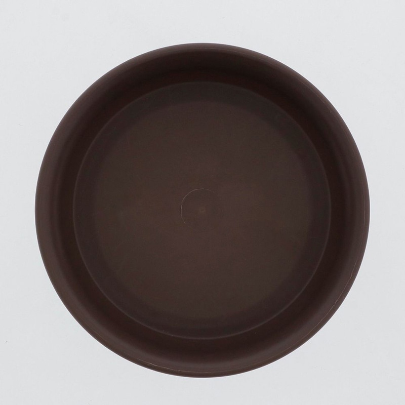 中山福 フラワーリングポット用プレート 5号 ブラウン MA-3280 1個（ご注文単位1個）【直送品】