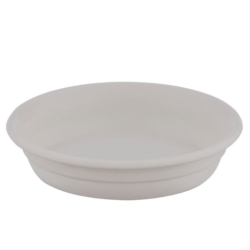 中山福 フラワーリングポット用プレート 4号 ホワイト MA-3279 1個（ご注文単位1個）【直送品】