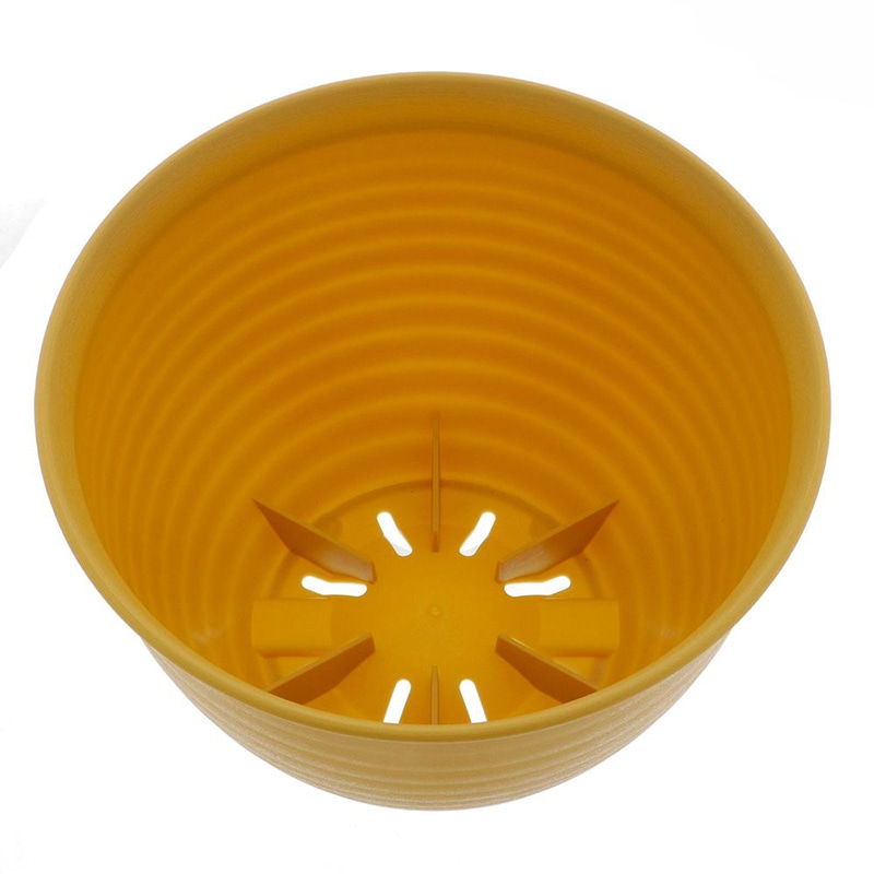 中山福 フラワーリングポット 8号 モスイエロー MA-3274 1個(ご注文単位1個)【直送品】