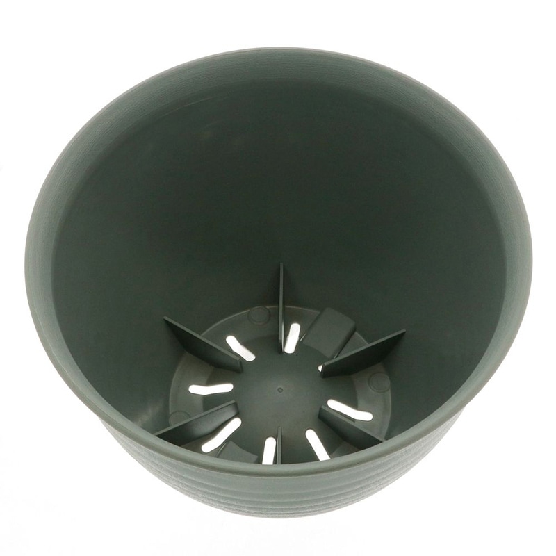 中山福 フラワーリングポット 8号 モスグリーン MA-3273 1個(ご注文単位1個)【直送品】