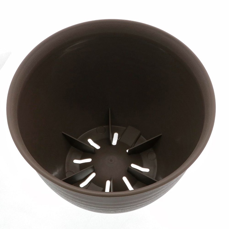 中山福 フラワーリングポット 8号 モスブラウン MA-3272 1個(ご注文単位1個)【直送品】