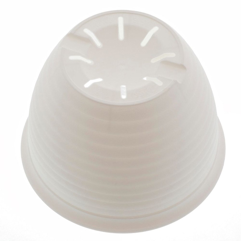 中山福 フラワーリングポット 7号 ホワイト MA-3271 1個(ご注文単位1個)【直送品】