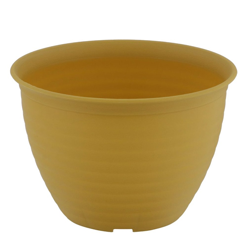 中山福 フラワーリングポット 7号 モスイエロー MA-3270 1個（ご注文単位1個）【直送品】
