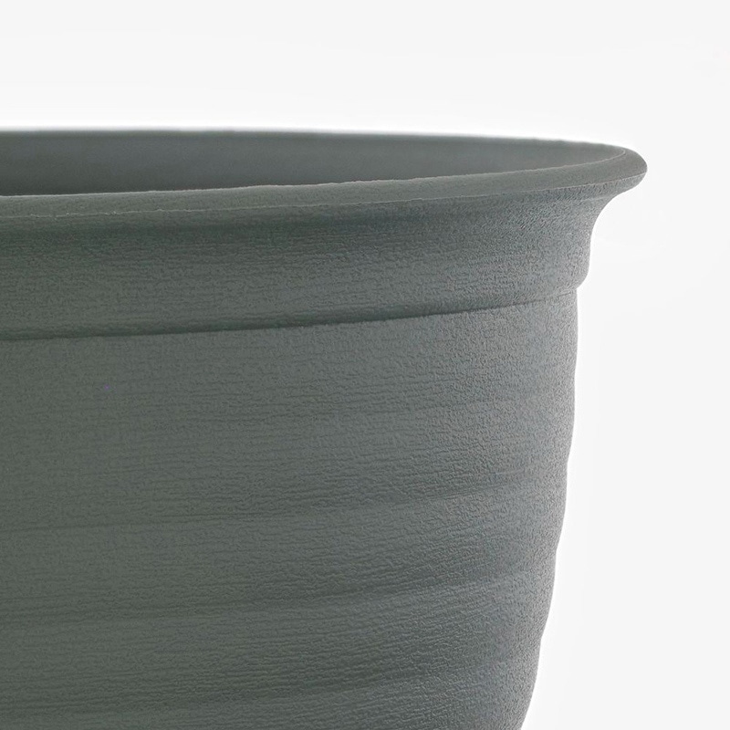 中山福 フラワーリングポット 7号 モスグリーン MA-3269 1個(ご注文単位1個)【直送品】