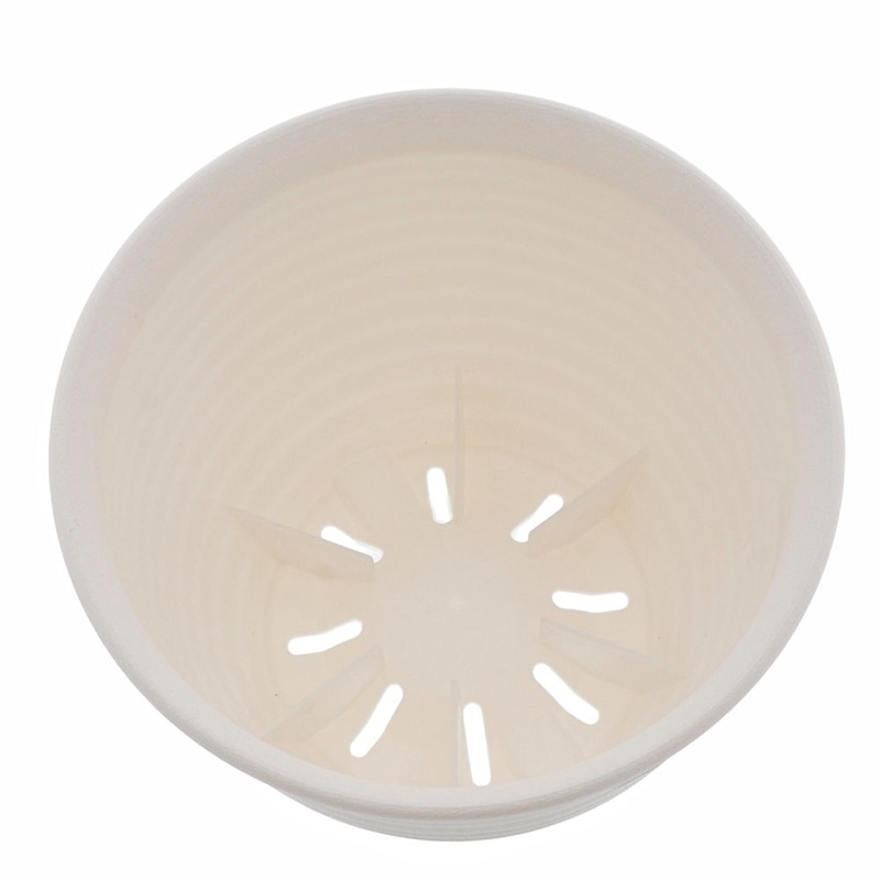 中山福 フラワーリングポット 6号 ホワイト MA-3267 1個(ご注文単位1個)【直送品】